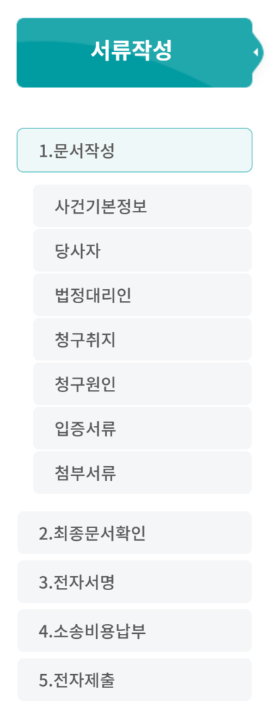 민사소송진행절차